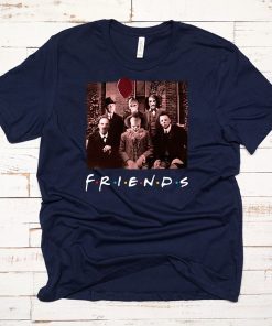 Friends IT Spooky Clown Jason Squad Halloween Horror Funny Halloween Scary Costume 2019 Tee Shirt