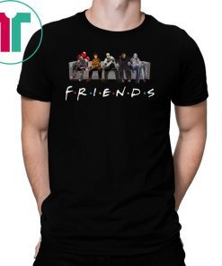 Friends IT Spooky Clown Jason Squad Halloween Horror Funny Halloween Scary Costume Unisex 2019 Tee Shirt