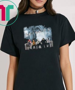 Friends IT Spooky Clown Jason Squad Halloween Horror Funny Halloween Scary Costume T-Shirt