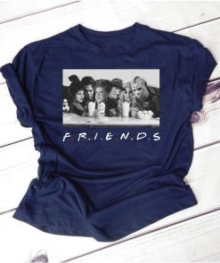 Friends Sanderson Sisters And Chill Funny Squad Goals Horror Movie Hocus Pocus Mandala Villains Halloween Mickey Not So Scary 2019 T Shirt