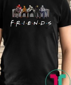 Friends Spooky Clown Jason Squad Halloween Horror Mens 2019 Tee Shirt