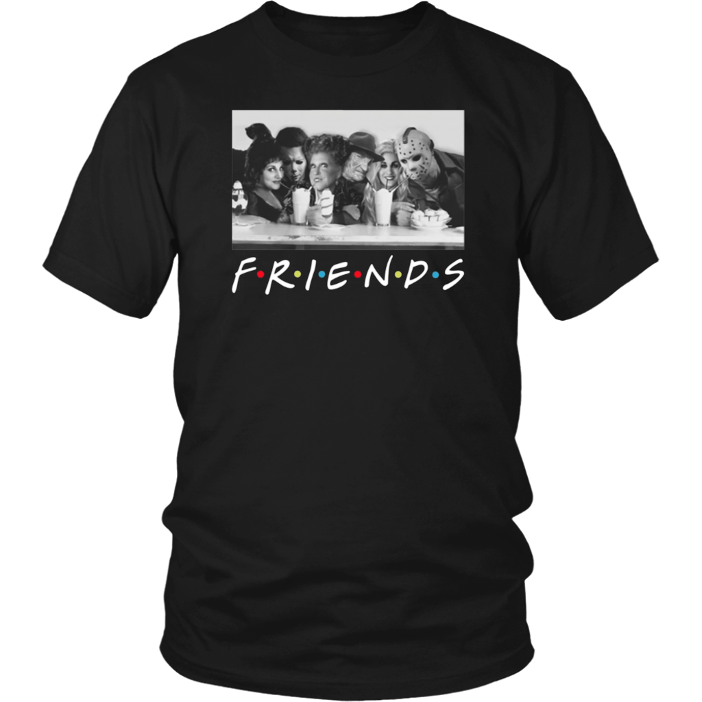 Hocus Pocus Horror Movie Friends TV Show Halloween T-Shirt