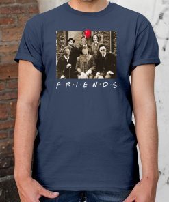 Horror Characters Friends Tee shirts
