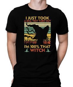 Mens I just took a DNA test turns out i'm 100% that Witch Unisex Gift T-Shirt