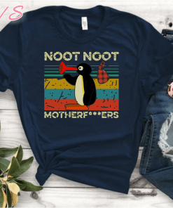 Mens Pingu Noot Noot Motherfucker Funny Gift T-Shirt