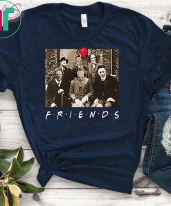 Psychodynamics Horror Characters Friends Unisex Gift T-Shirt