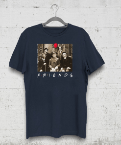 Womens Psychodynamics Horror Characters Friends Funny TShirt
