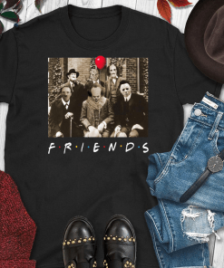 Womens Psychodynamics Horror Characters Friends Funny TShirt