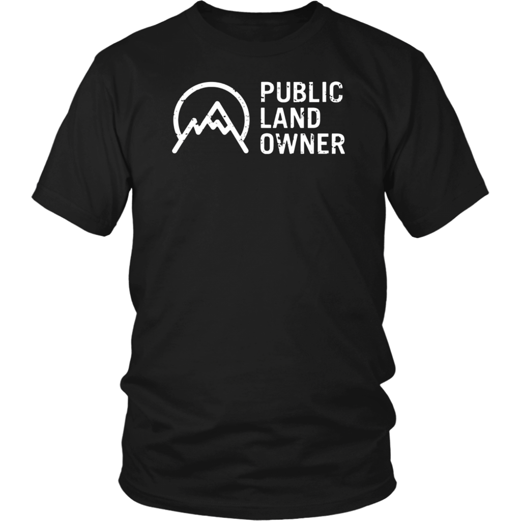 Public Land Owner Conservation Outdoors Mountain Lover T-Shirts