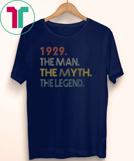 The Myth The Legend 1929 90th Birthday Gifts 90 years old