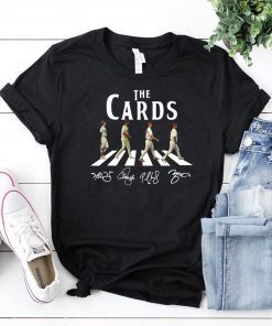 The cards st louis cardinals signatures abbey road crosswalk Classic Tee shirt