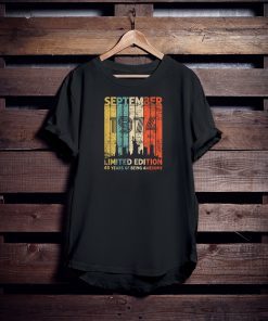 Vintage September 1974 Shirt 45 Years Old 1974 Birthday Gift T-Shirt