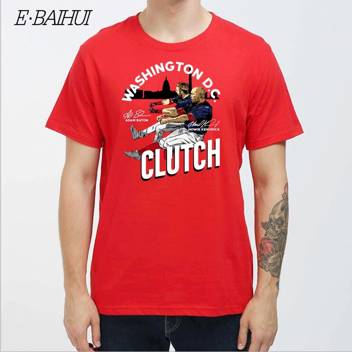 Adam Eaton Howie Kendrick Clutch Shirt