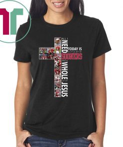 All I need today is a little bit of Sooners and a whole lot of Jesus shirt