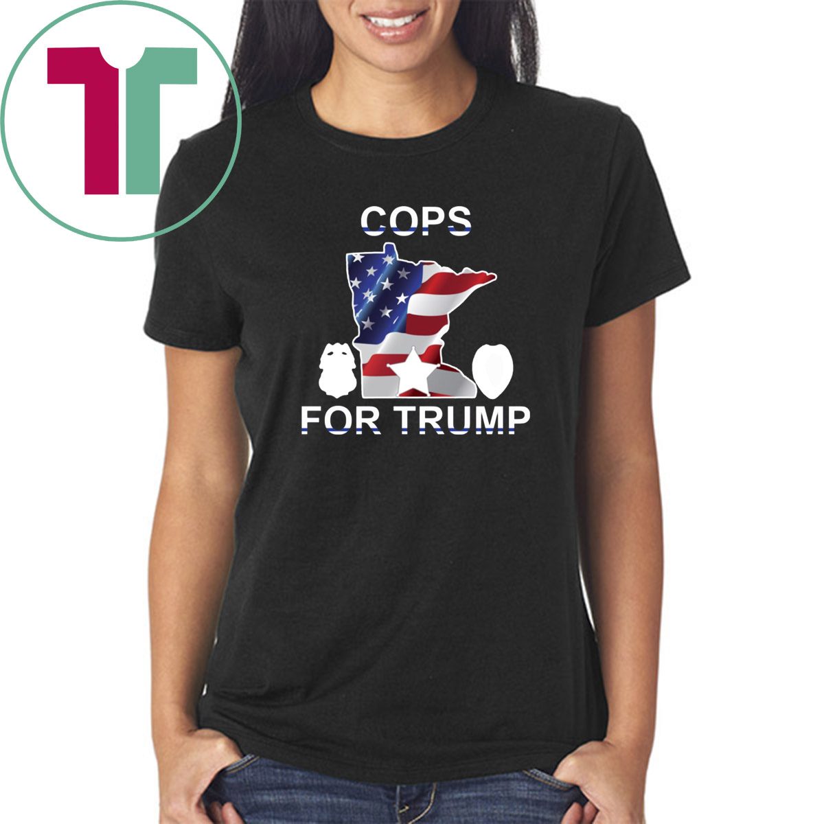 Cops for trump minnesota T-Shirt