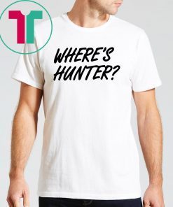 Trump Is Where’s Hunter shirt