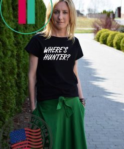 Trump trolls Joe Biden Where’s Hunter 2020 T-Shirt