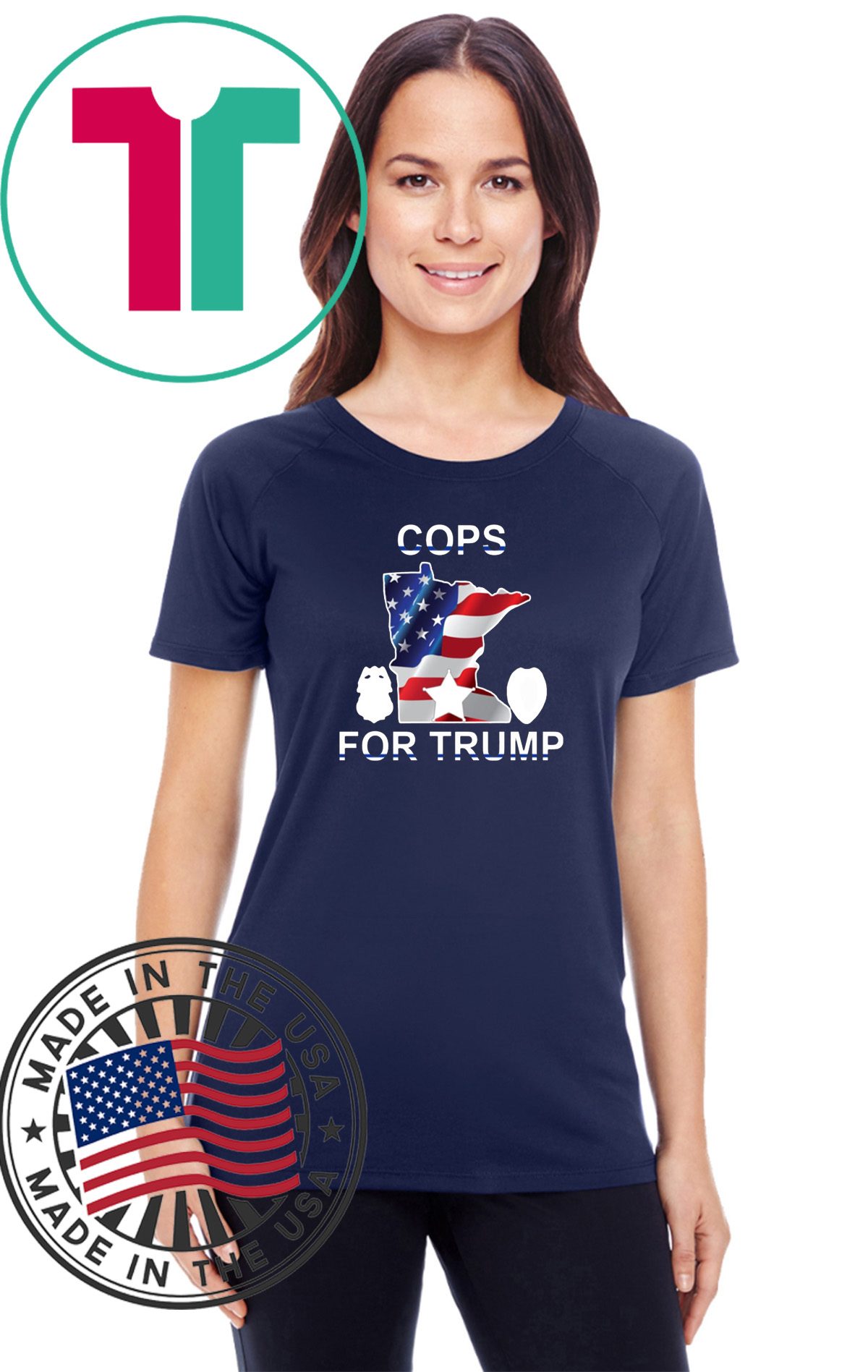 red wisconsin cop T-Shirt Minneapolis