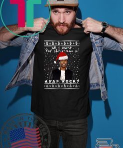 ASAP Rocky Rapper Ugly Christmas T-Shirt