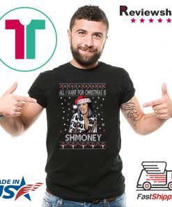 All I Want For Christmas Is Shmoney Cardi B Okurrr T-Shirt