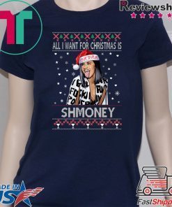 All I Want For Christmas Is Shmoney Cardi B Okurrr T-Shirt