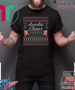 Auntie Claus Ugly Christmas T-Shirt