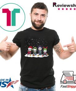 Joker Joaquin Phoenix Heath Ledger Jack Nicholson Chibi Christmas Shirt