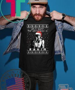 Rakim Rapper Ugly Christmas T-Shirt