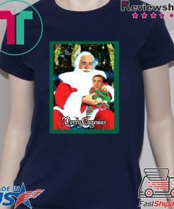 Santa Knee Nicolas Cage Merry Cagemas shirt