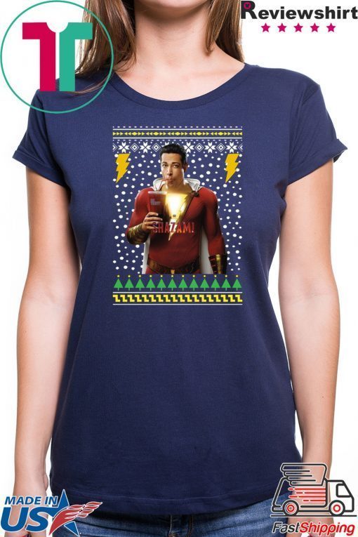 Shazam Ugly Christmas Shirt