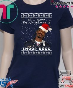 Snoop Dogg Rapper Ugly Christmas T-Shirt