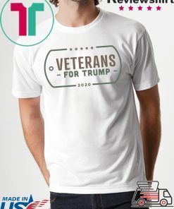 Veterans for Trump Gift T-Shirt