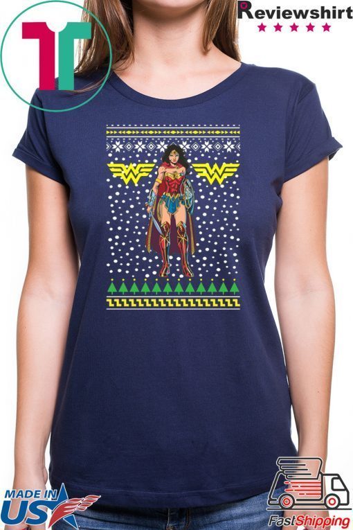 Wonder Woman Ugly Christmas Shirt