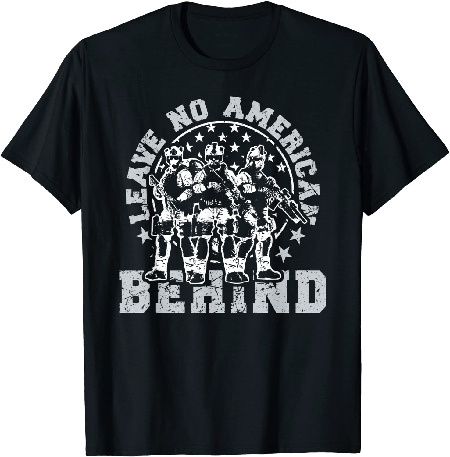 Leave No American Behind USA Leave No One Behind Anti Biden Official Shirt