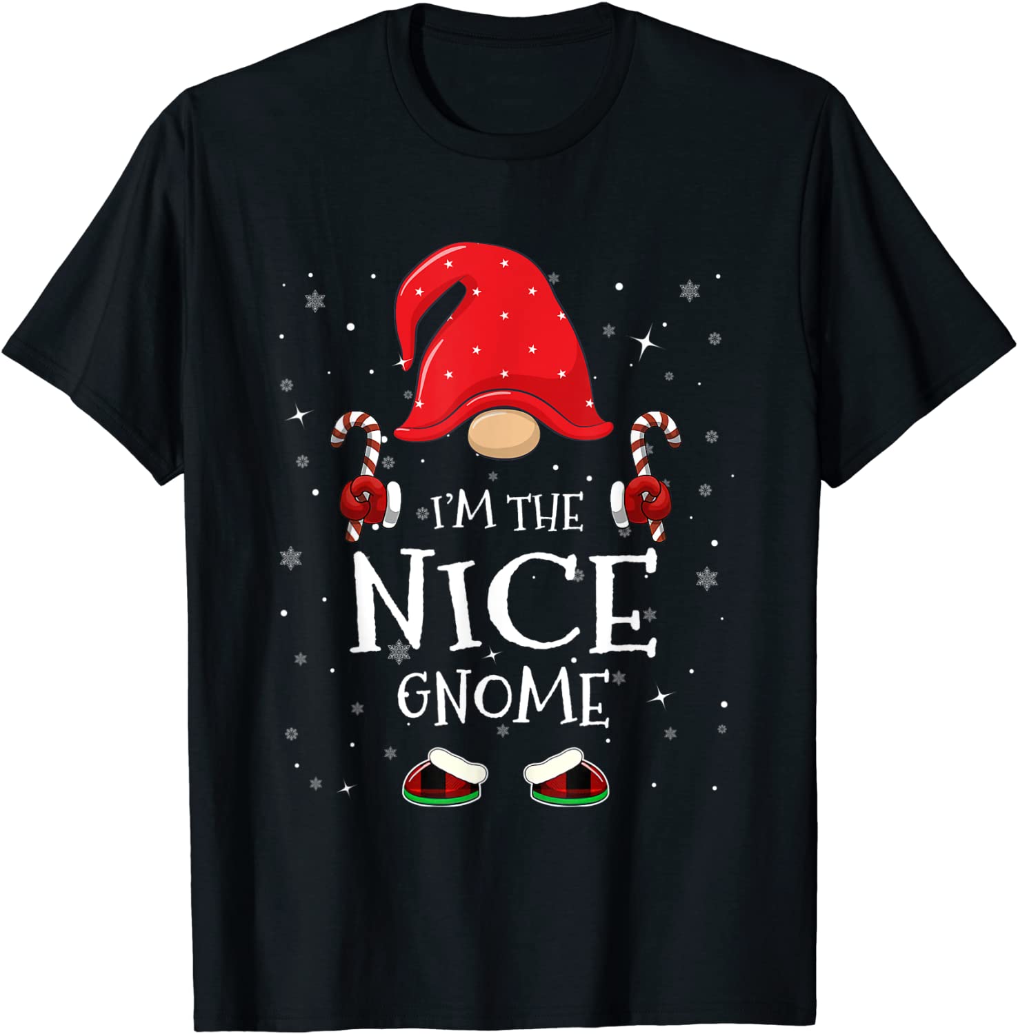 I'm The Nice Gnome Family Matching Group Christmas Party Classic Shirt