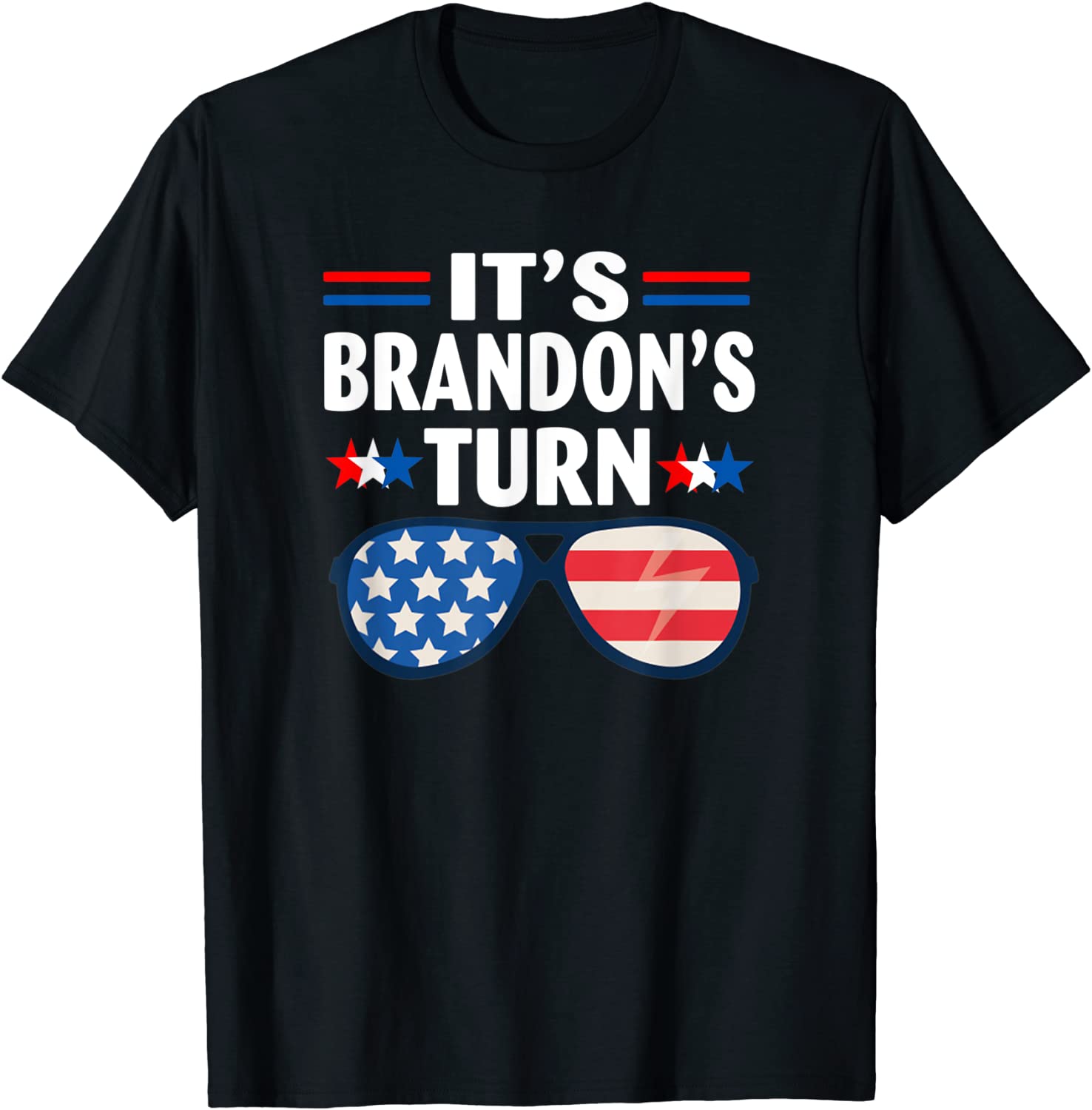 It's Brandon's Turn Anti Biden American Flag 2021 Shirt