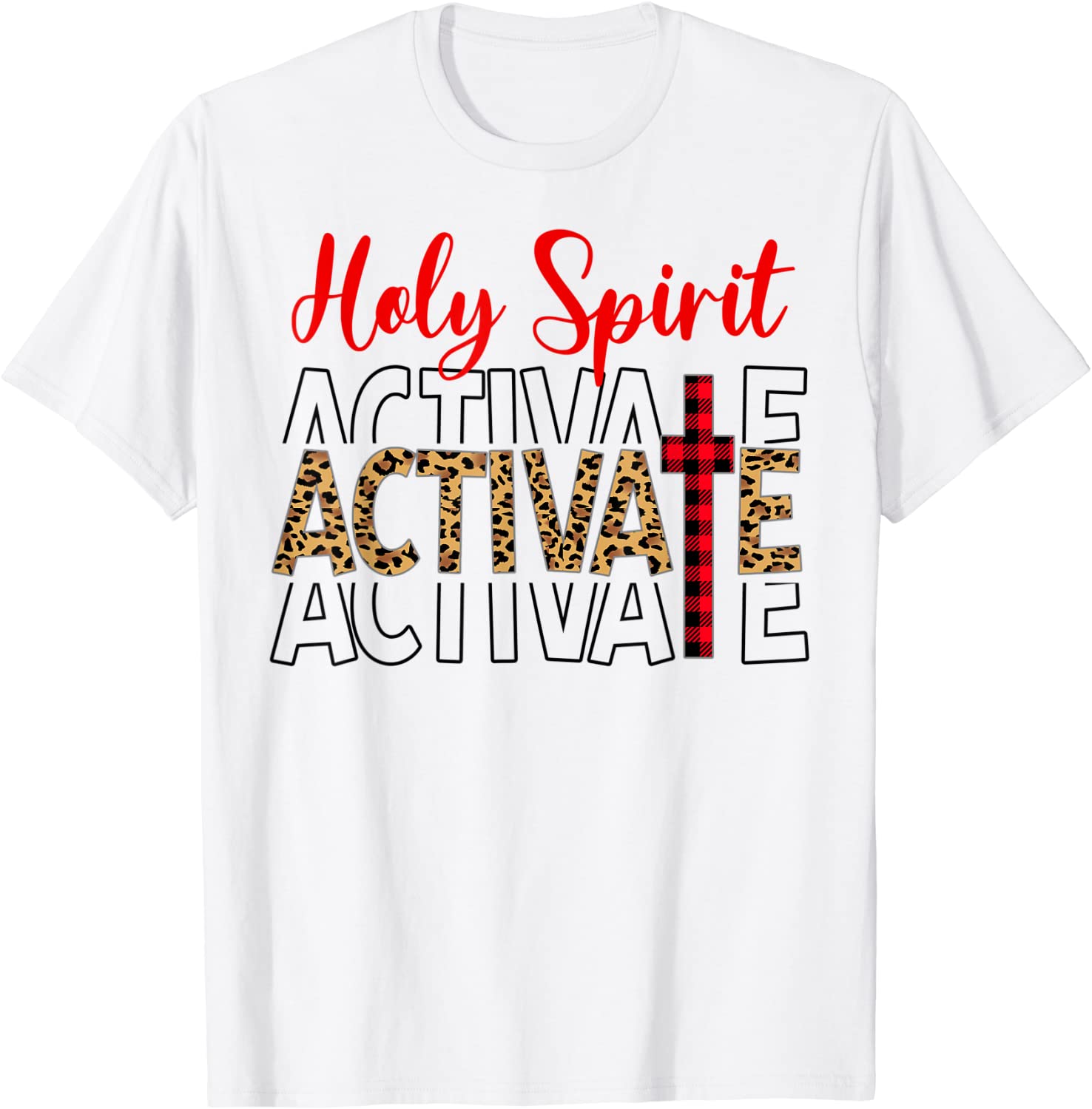 Jesus Christians Holy Spirit Activate Religious Unisex Shirt