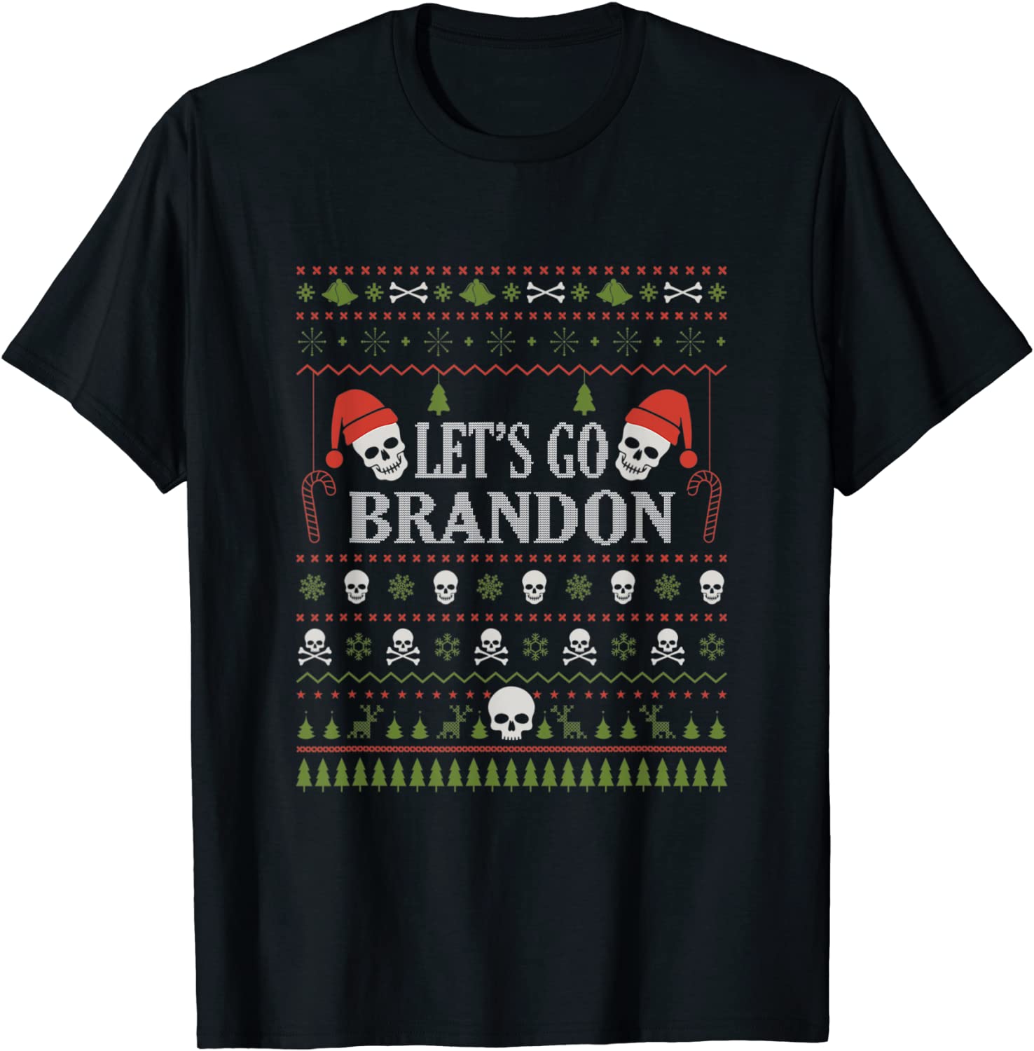 Let's Go Branson Brandon Conservative Anti Liberal Christmas Classic Shirt