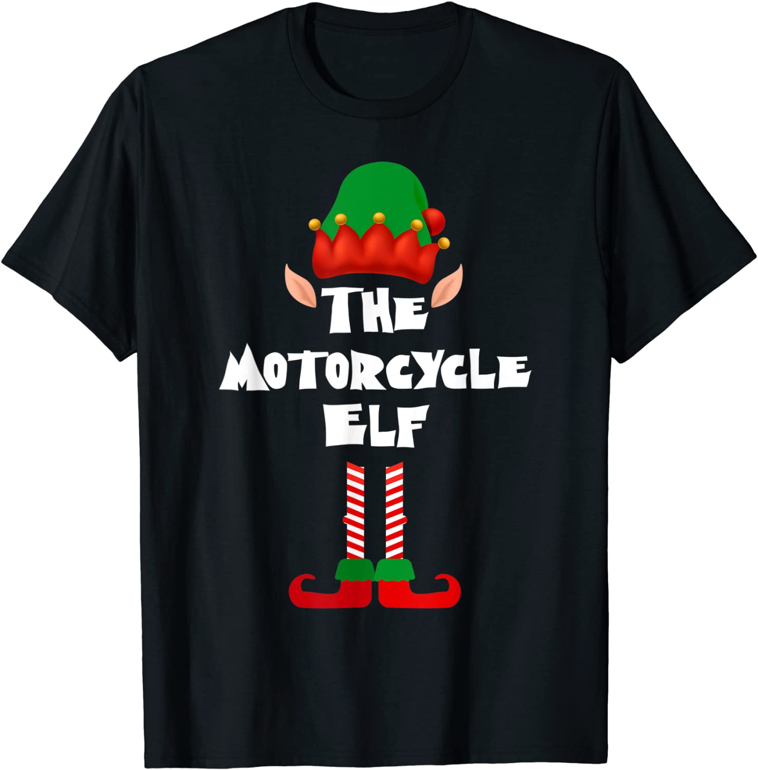 Motorcycle Matching Family Group Christmas Party Pajama Classic T-Shirt