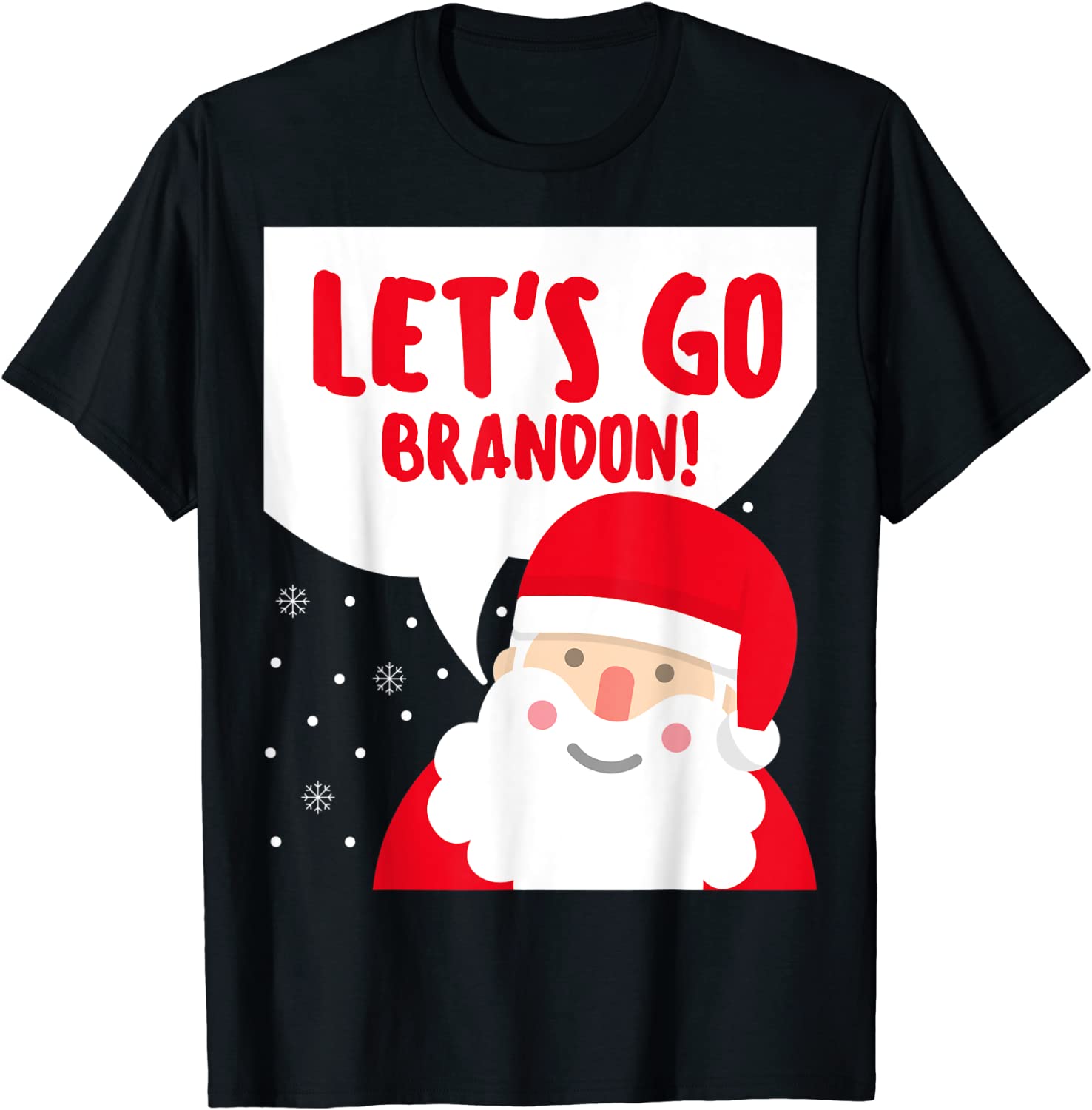 Santa Claus Say Let's Go Brandon Classic Shirt