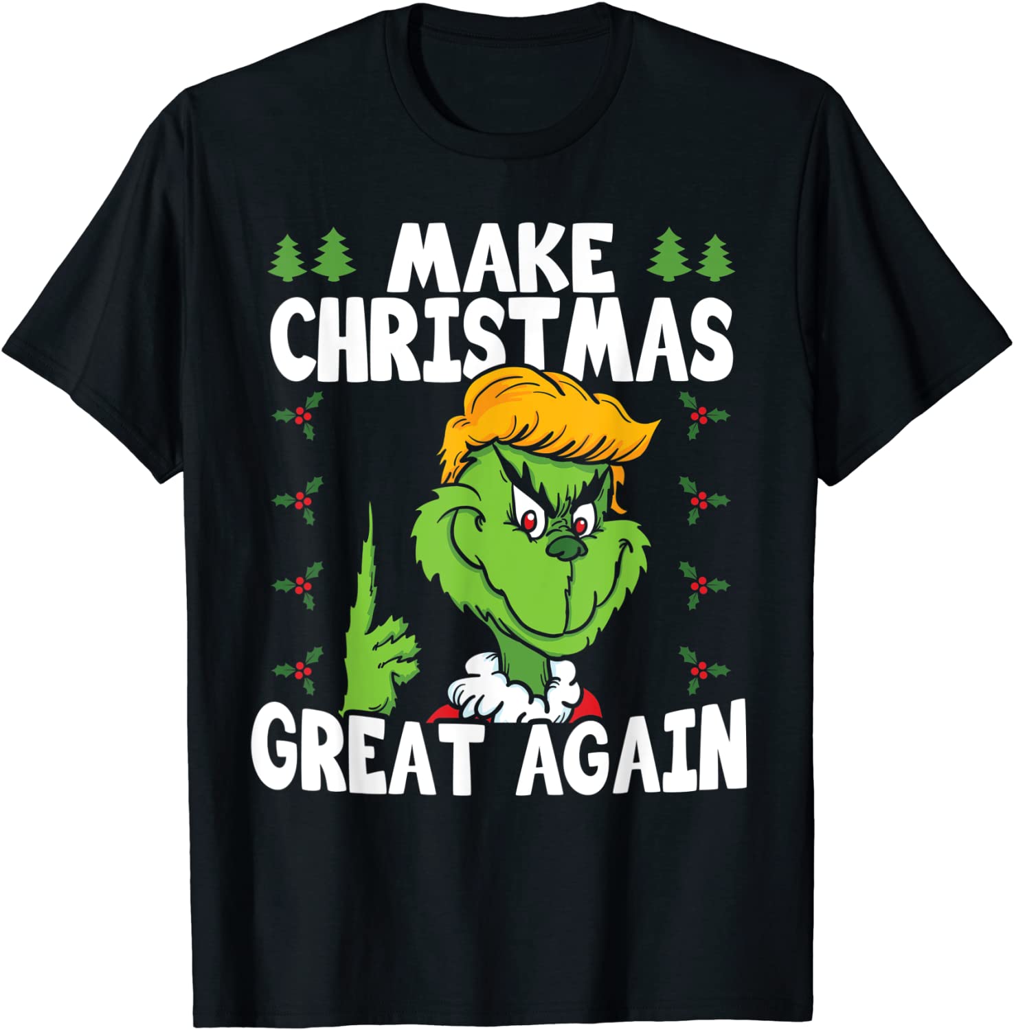 Make Christmas Great Again Donald Trump Xmas Gift Shirt