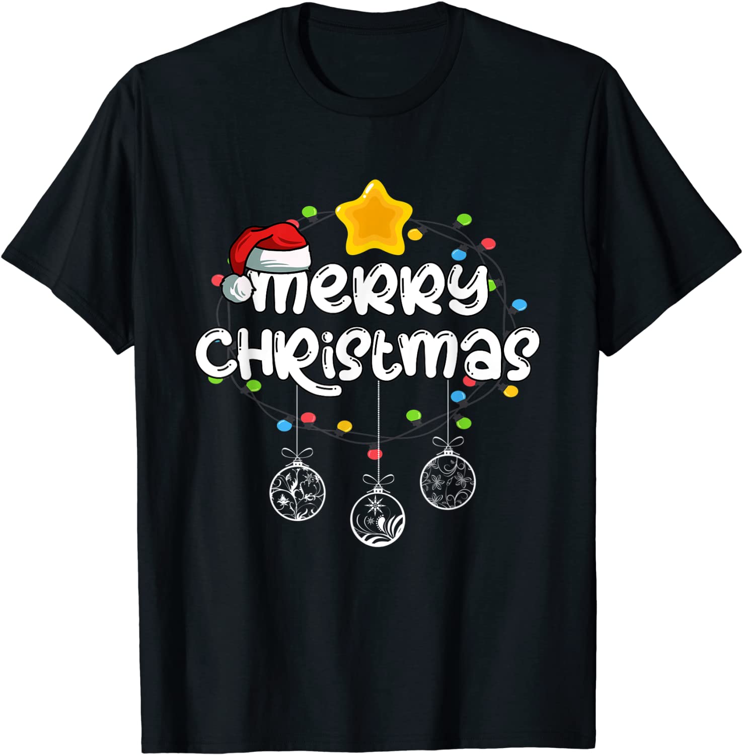 Merry Christmas Cool Family Christmas Cute Xmas Classic Shirt