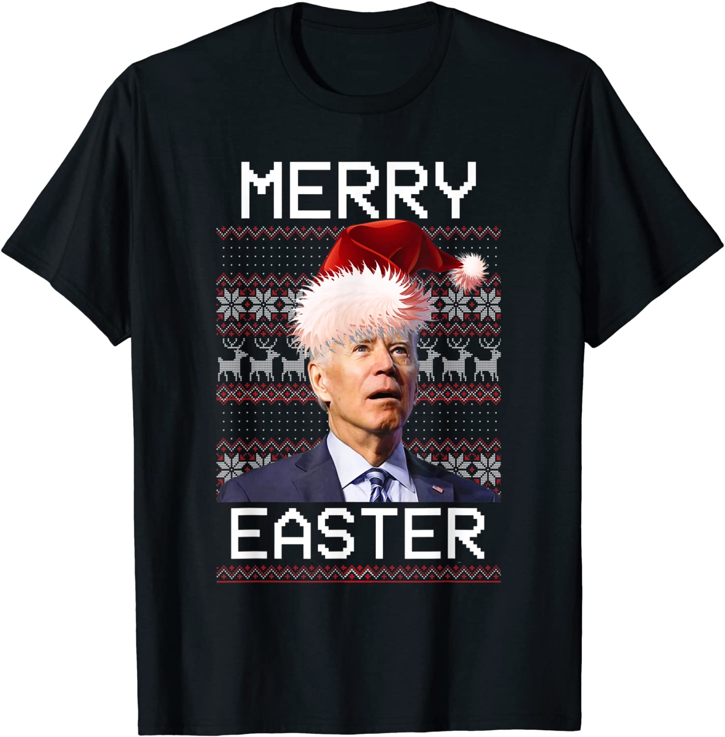Merry Easter Joe Biden Ugly Christmas Unisex Shirt