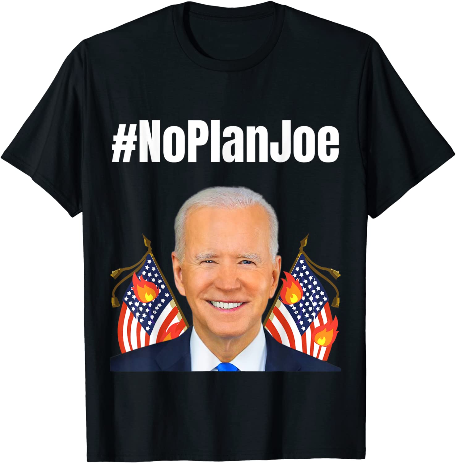 No Plan Joe Biden Hashtag President Classic Shirt
