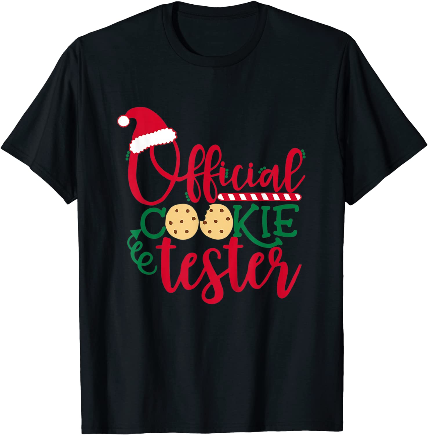 Official Cookie Tester Baking Crew Matching Christmas Unisex Shirt