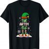 The Artsy Elf Family Matching Christmas Artist Pajama Classic Shirt