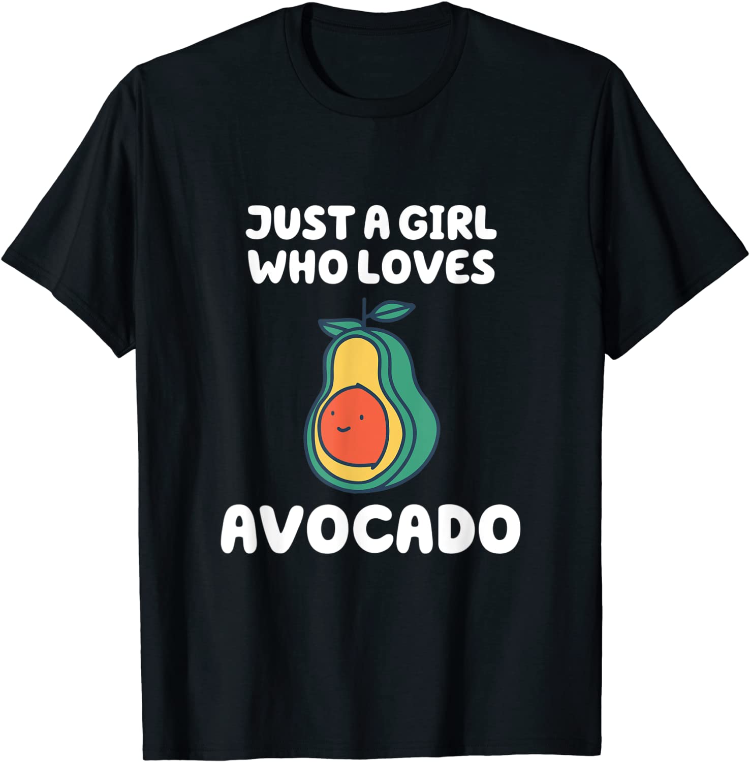 Just a Girl Who Loves Avocado Unisex Shirt