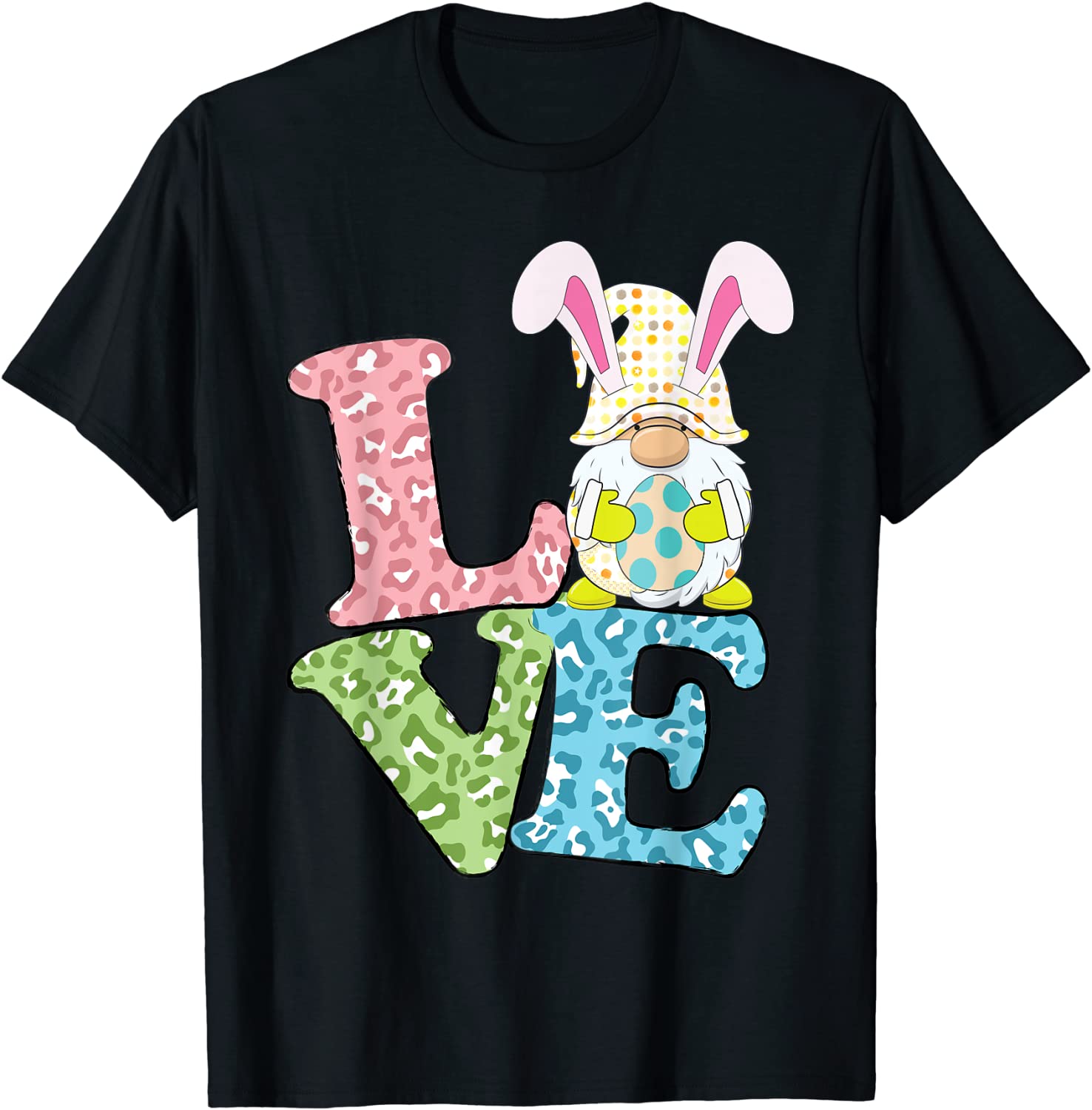 Love Easter Bunny Egg Gnome Gift Shirt