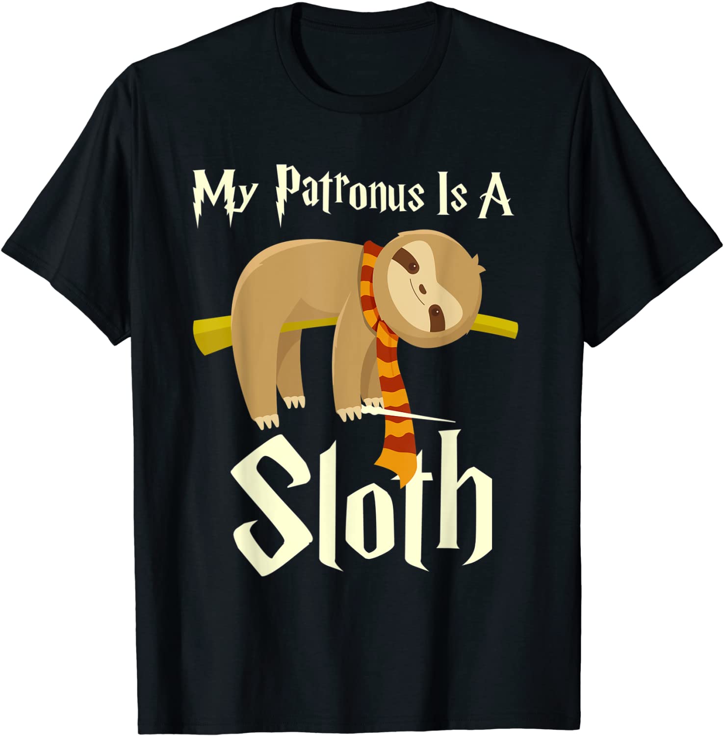 My Patronus Is A Sloth Cute Sloth Wizard Lovers Classic Shirt