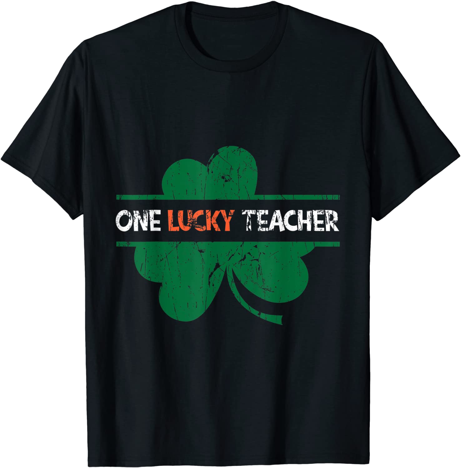 One Lucky Teacher Shamrock St Patrick’s Day Appreciation Unisex Shirt